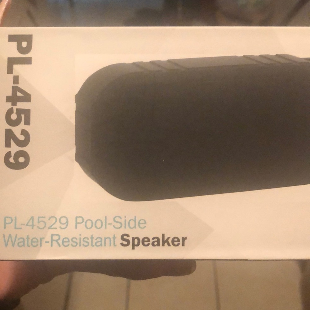 Water resistant speaker